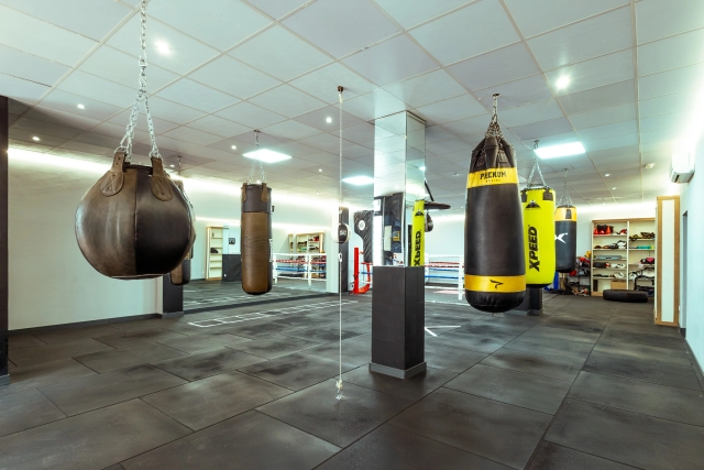 Sacos y ring de Atlas Fighters